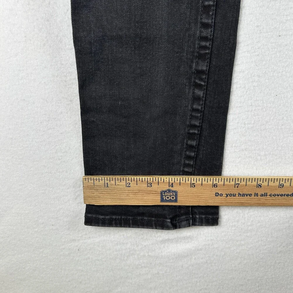 True Religion Geno Relaxed Slim Jeans Mens 29x30 Charcoal Gray Denim Tapered